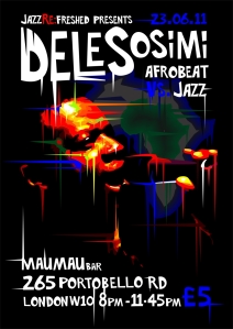 Dele Sosimi at Jazz refreshed